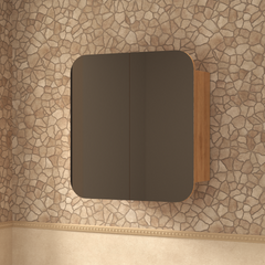 Modena Shaving Cabinet - Available in White or TImber