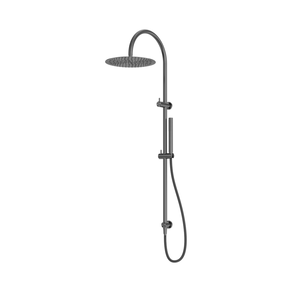 Zen SS316L Twin Shower With Outdoor Shower Hose