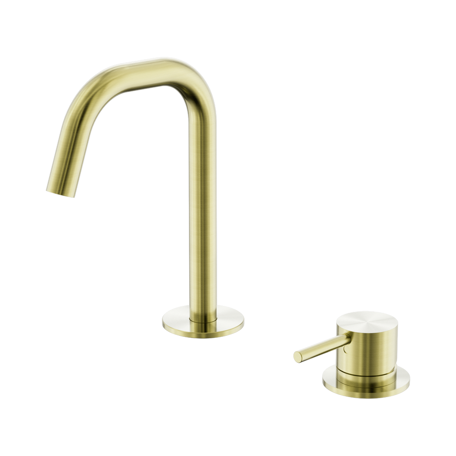Mecca Hob Baisn Mixer Set Edge Spout