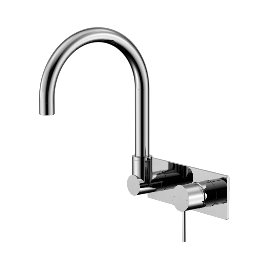 Mecca Wall Basin/Bath Mixer Swivel Spout