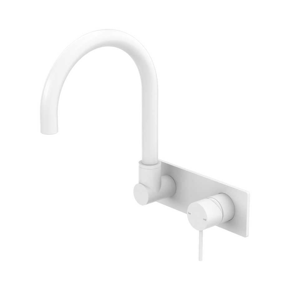 Mecca Wall Basin/Bath Mixer Swivel Spout