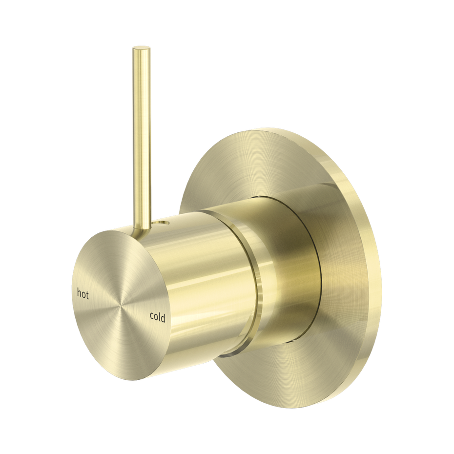 Mecca Shower Mixer Handle Up 80mm Plate