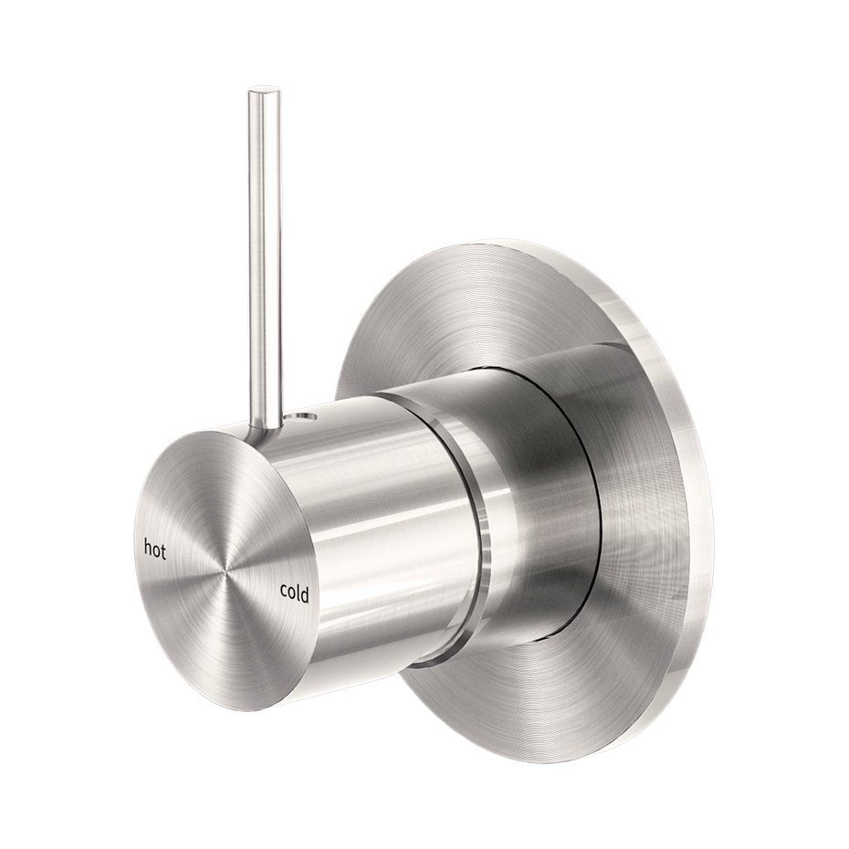Mecca Shower Mixer Handle Up 80mm Plate