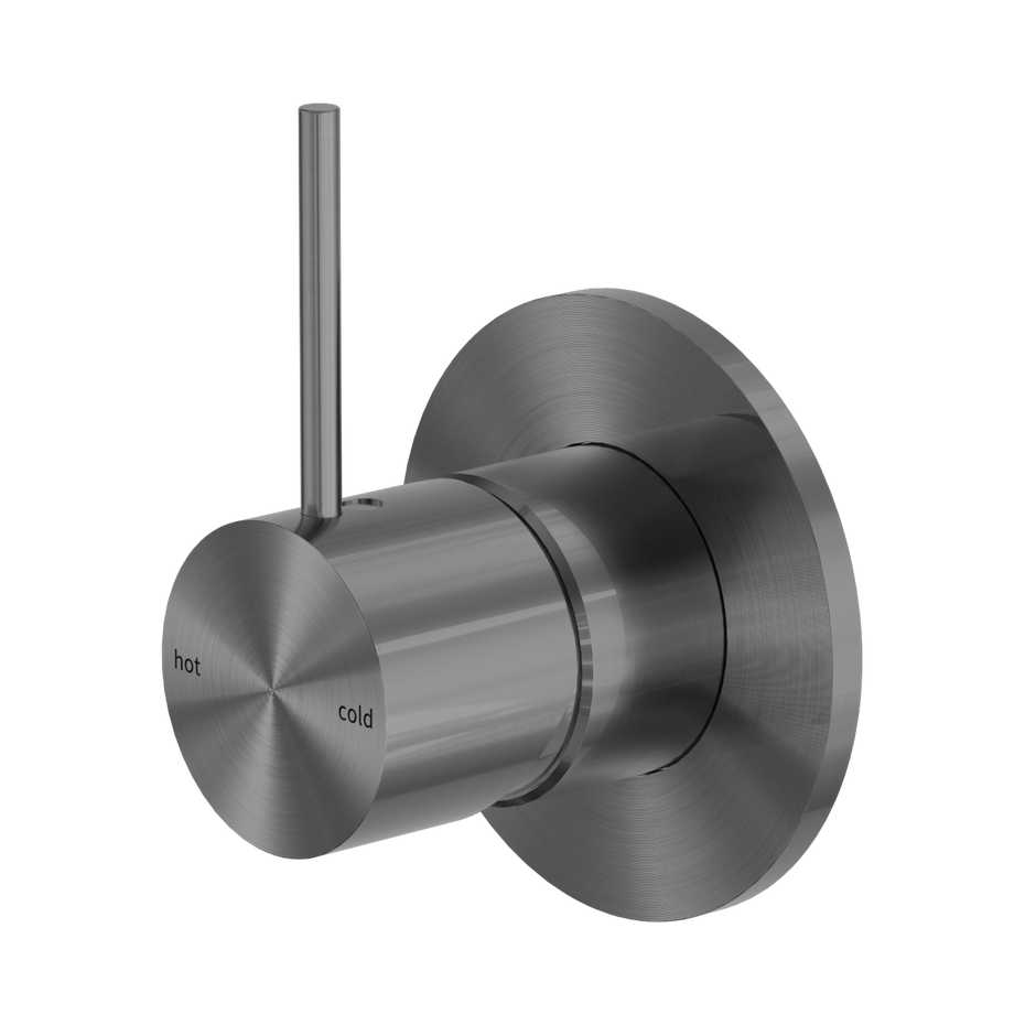 Mecca Shower Mixer Handle Up 80mm Plate