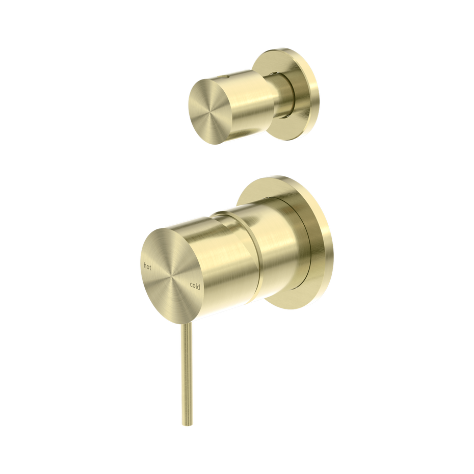 Mecca Shower Mixer With Diverter Separate Back Plate
