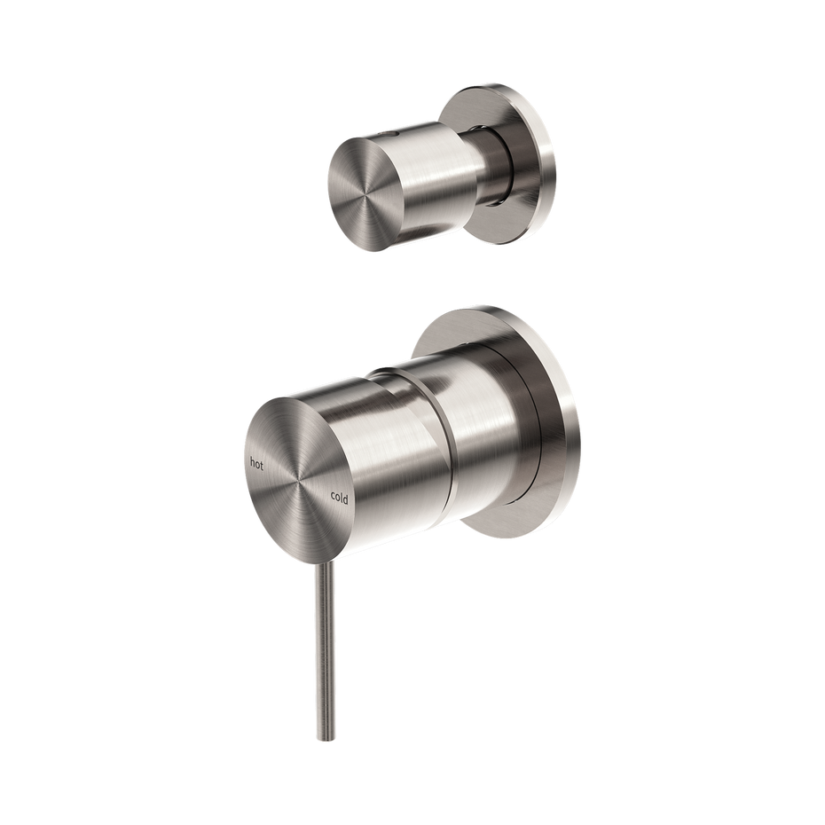 Mecca Shower Mixer With Diverter Separate Back Plate