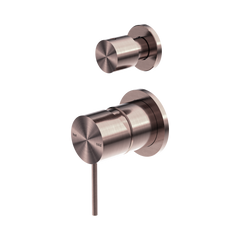 Mecca Shower Mixer With Diverter Separate Back Plate