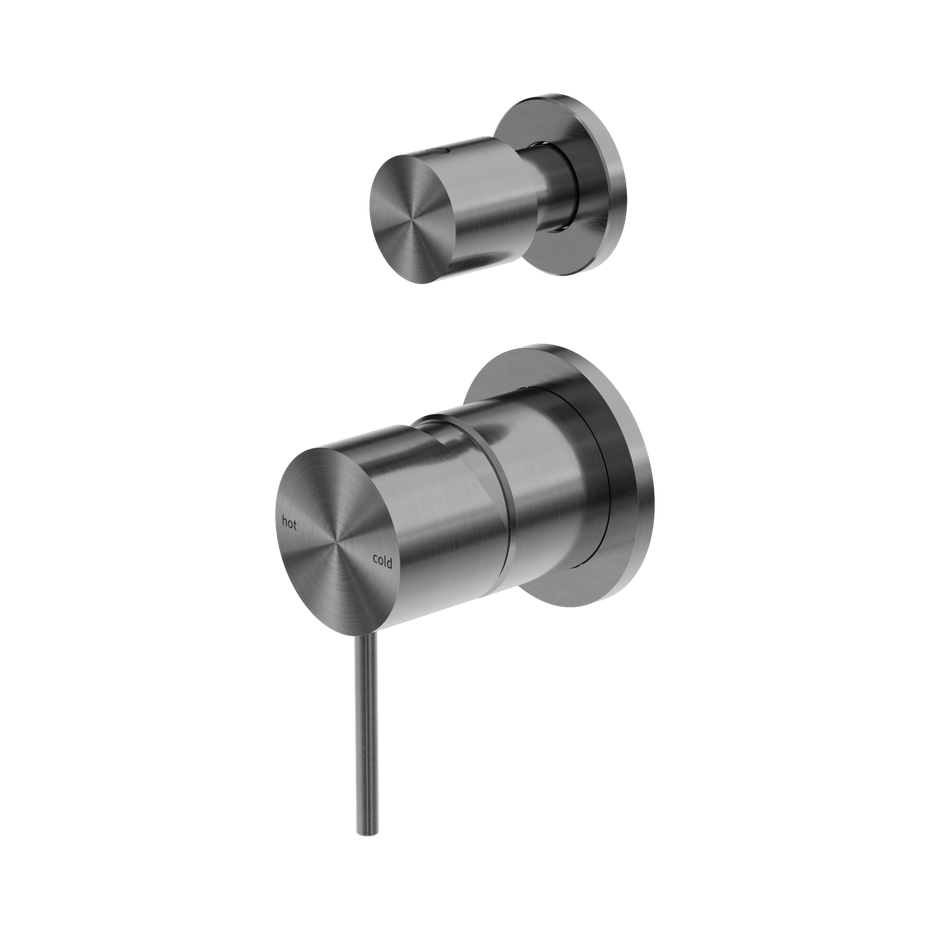 Mecca Shower Mixer With Diverter Separate Back Plate