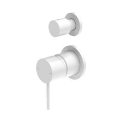Mecca Shower Mixer With Diverter Separate Back Plate