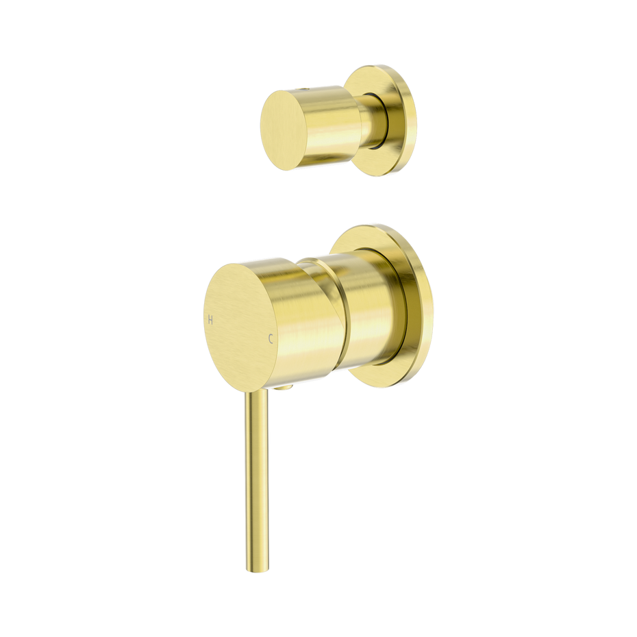Dolce Shower Mixer With Diverter Separate Back Plate