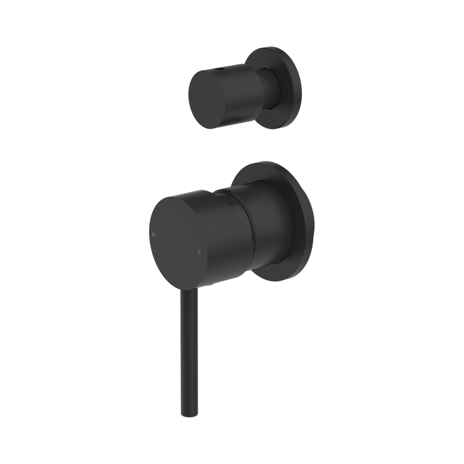 Dolce Shower Mixer With Diverter Separate Back Plate