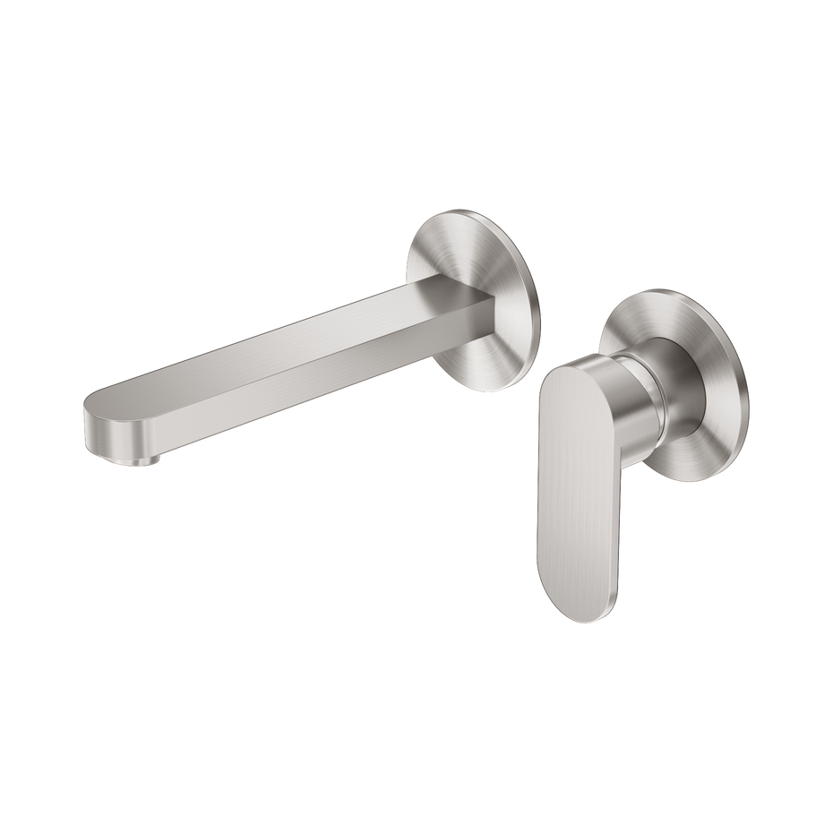 Ecco Wall Basin/Bath Mixer Separate Back Plate