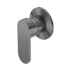 Ecco Shower Mixer 80mm Round Plate