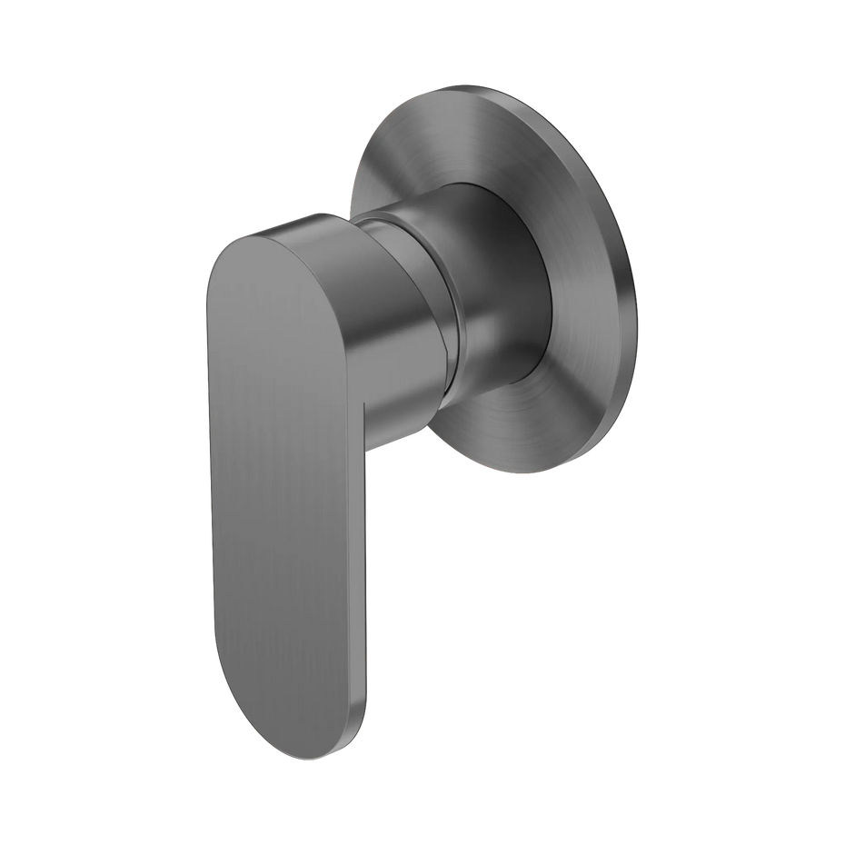 Ecco Shower Mixer 80mm Round Plate