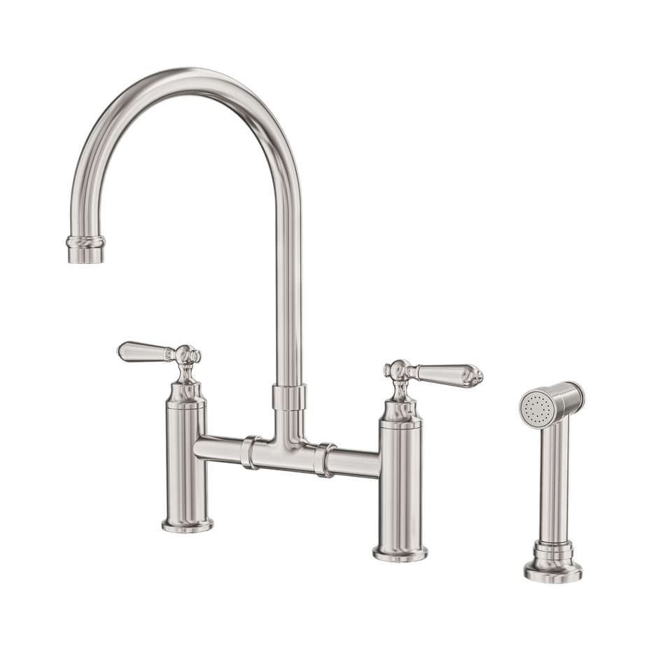 York Bridge Kitchen Set With Hand Spray