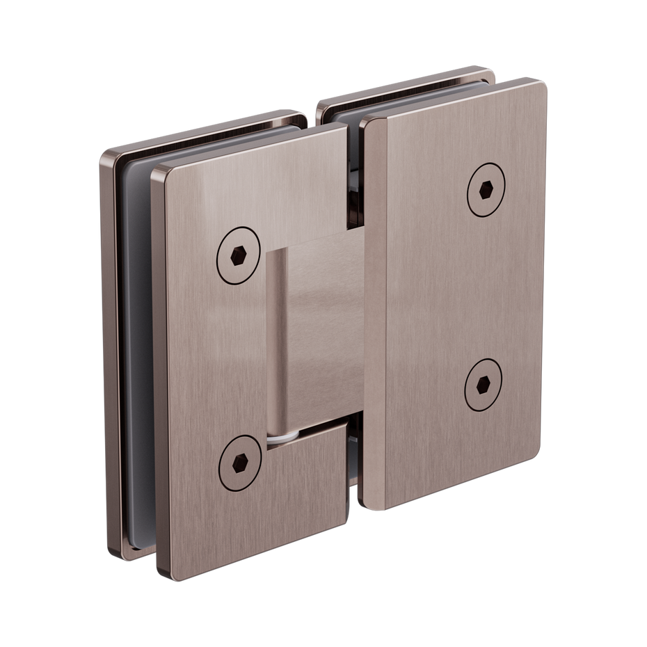 180 Degree Glass To Glass Shower Hinge 10mm Glass