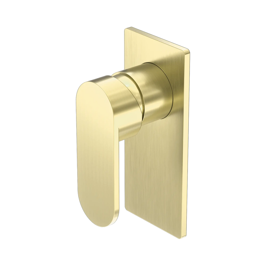 Ecco Shower Mixer Rectangular Back Plate