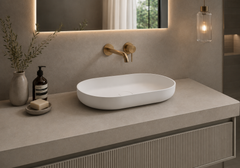 Newline Solid surface Oval Basin