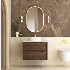 Byron Sable Walnut Vanity - 750mm