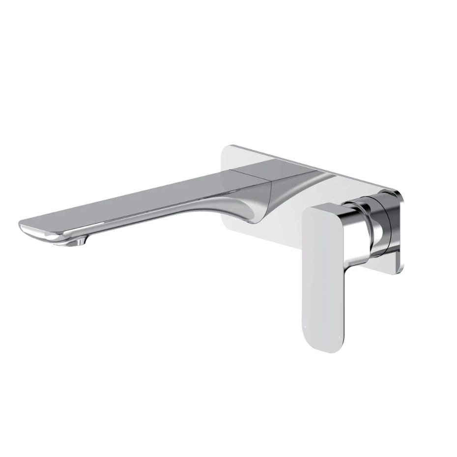 Oskar Wall Basin Mixer with Spout