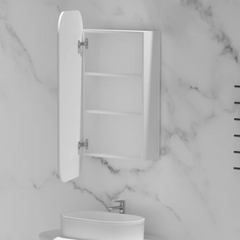 Earls 450x900mm Squircle Shaving Cabinet with or without LED.