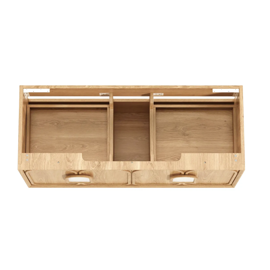Laguna Timber finish 1200 Wall Hung Vanity