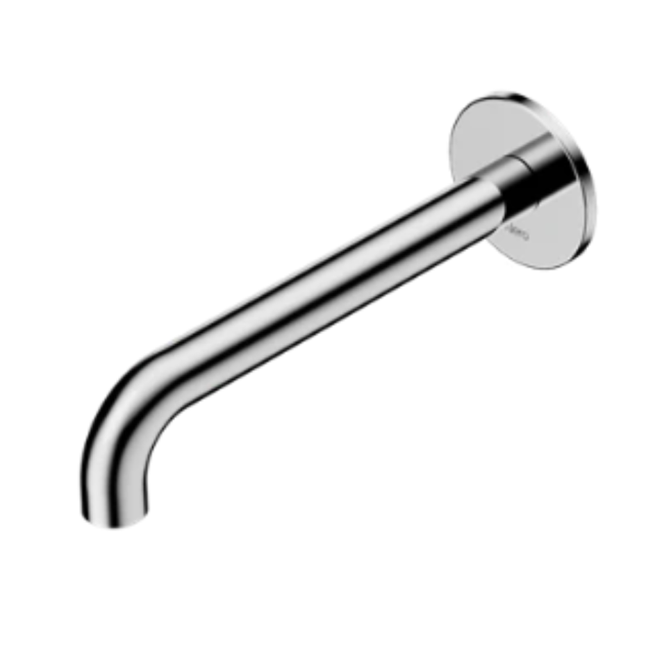 Serenity Wall Basin Set 185mm Spout With Metal Handle