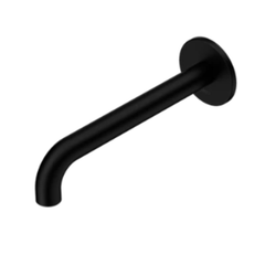 Serenity Wall Basin Set 185mm Spout With Metal Handle
