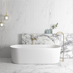 NOOSA Freestanding Bath 1500mm Gloss White