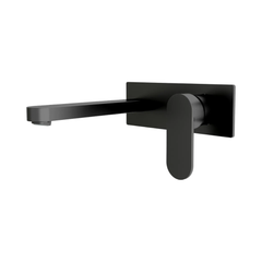 Ecco Wall Basin/Bath Mixer with Back Plate