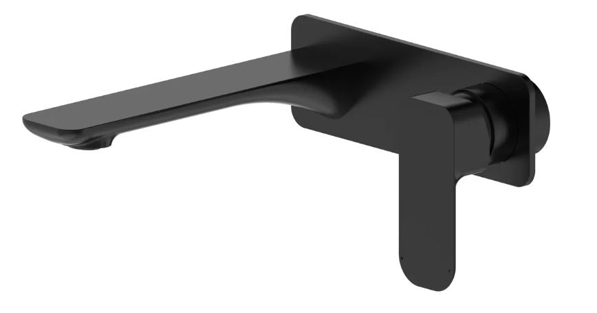 Oskar Wall Basin Mixer with Spout