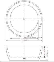 Ronda Round Freestanding Bath