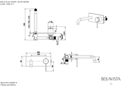 Bella Vista Mica Combo Mixer and Spout SALE