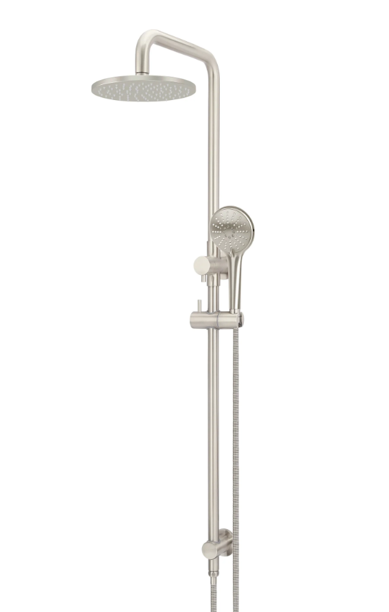 Meir - Round Shower Rail - 7 Colours Available