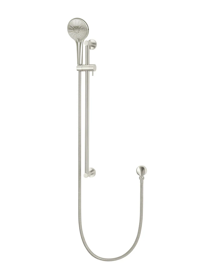 Meir - Round Three Function Hand Shower on Rail Column