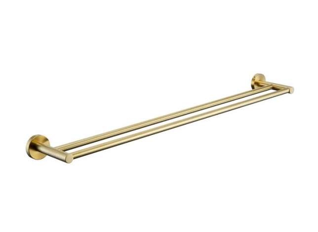 'STEEL - Luna' 600/750mm Double Towel Rail