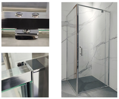 Semi Frameless Shower Screens - Roana