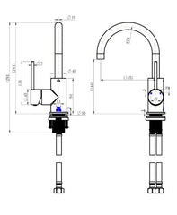 Star Mini Basin/Kitchen Mixer