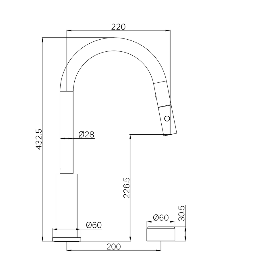 Serenity Progressive Pull Out Kitchen Set With Verde Alpi Handle