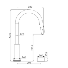 Serenity Progressive Pull Out Kitchen Set With Verde Alpi Handle
