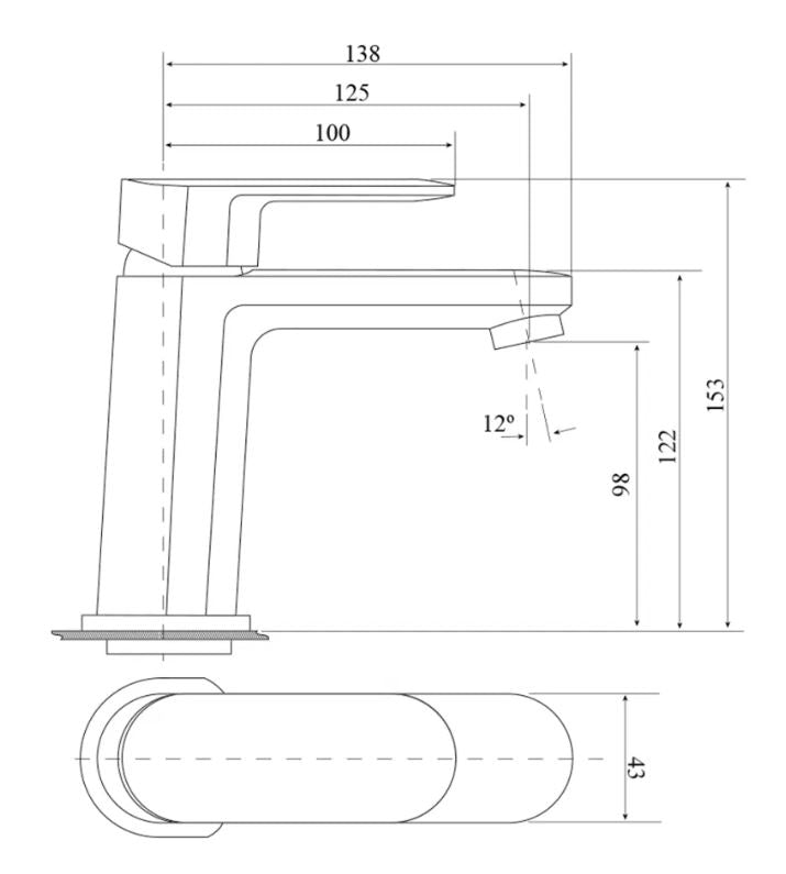 Supra Basin Mixer