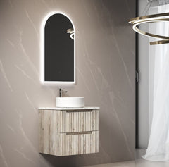 Tuscana Wall Hung Vanity 600mm
