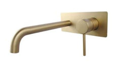 Lucid Pin Series Basin/Bath Mixer with Spout Combo