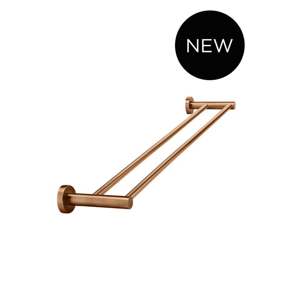 Meir - Round Double Towel Rail