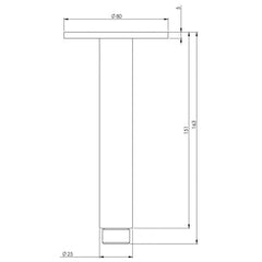 Nuage Ceiling Arm