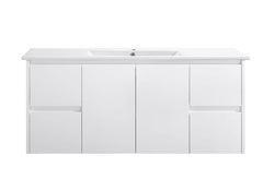 Willo White Wall Hung Vanity 600mm - Cabinet Only