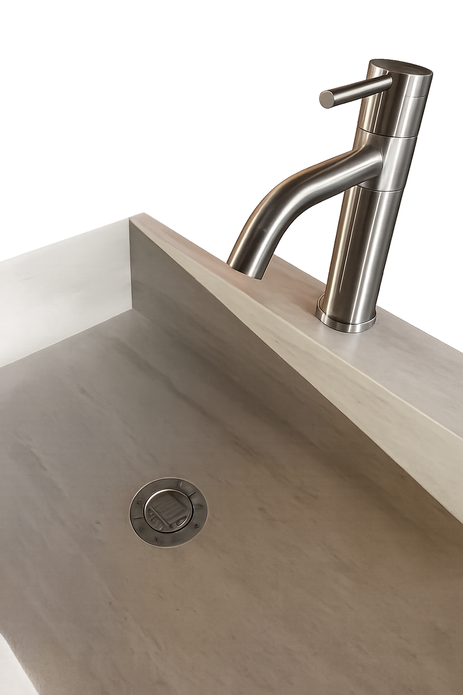 Laurant Travertine finish Wall Hung Wall Hung Vanity basin top 900mm