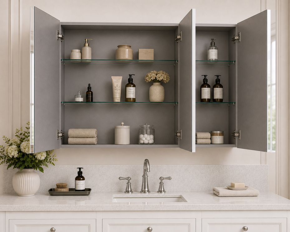 EVA Shaving Cabinet with Side panels