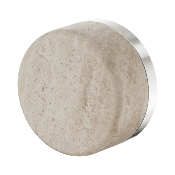 Serenity Progressive Shower Mixer With Rome Travertine Handle