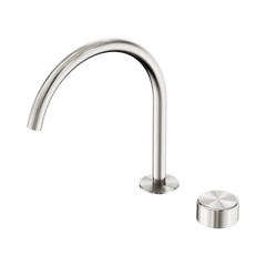 Serenity Progressive Bath/Kitchen Mixer Arc Spout With Metal Handle